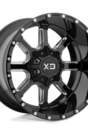 Get Yours XD XD838 MAMMOTH 6X135/6X139.7 20X9 +30 GLOSS BLACK MILLED