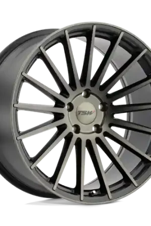 TSW LUCO 5X120 18X9.5 +40 MATTE BLACK W/ MACHINE FACE & DARK TINT Bulk Order