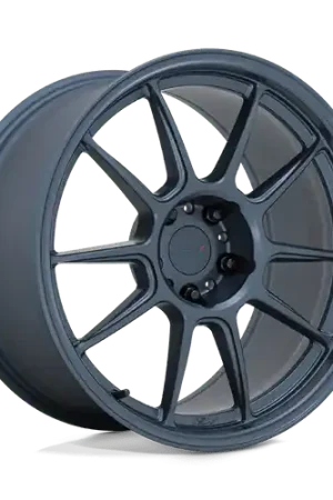 TSW IMATRA 5X100 18X9.5 +38 SATIN DARK BLUE Next Day Delivery