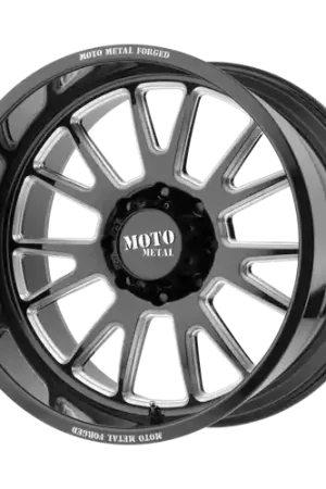 Moto Metal MO401 BLANK 20X12 -44 GLOSS BLACK MILLED Buy Direct