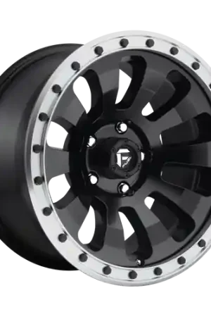 Fuel 1PC D629 TACTIC 5X139.7 20X9 +1 MATTE BLACK MACHINED RING Grab Now