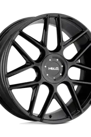 Helo HE912 5X112/5X120 18X8 +40 GLOSS BLACK Viral