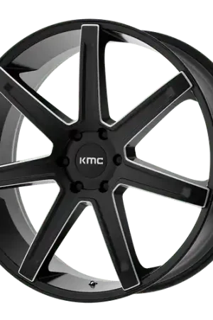 Direct From Manufacturer KMC KM700 REVERT 5X120 22X9.5 +38 SATIN BLACK MILLED