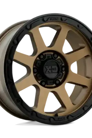 Clearance XD XD134 ADDICT 2 8X165.1 17X9 +18 MATTE BRONZE MATTE BLACK LIP