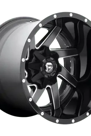 Fuel 2PC D265 RENEGADE 8X180 22X12 -44 MATTE BLACK MILLED Buy Online