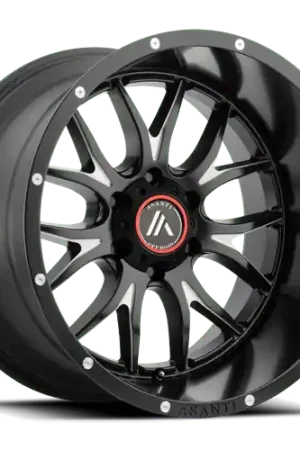 Asanti Off Road AB807 CARBINE 6X139.7 22X10 -18 SATIN BLACK MILLED Express Delivery