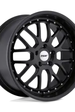 Hot Deal TSW VALENCIA 5X112 19X8 +45 MATTE BLACK