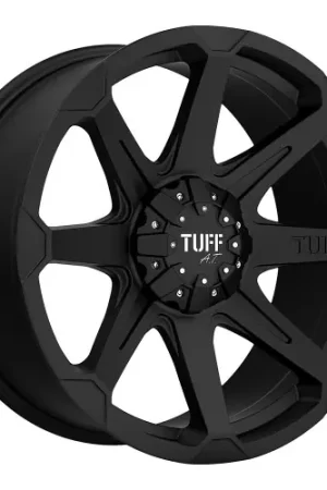Top Rated Tuff T05 5X127/5X139.7 20X9 +10 SATIN BLACK