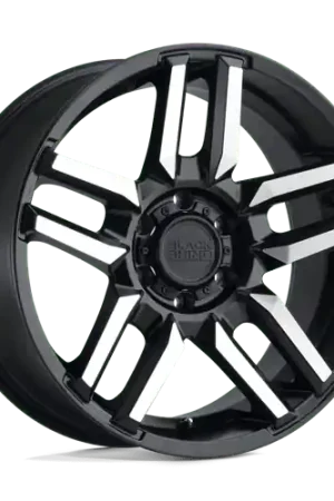Black Rhino MESA 5X127 17X8.5 -18 MATTE BLACK W/ MACHINED FACE Flash Sale