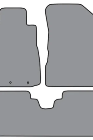 Floor Mats for 2001-2005 Honda Civic 2DR Coupe 2pc Frts & 1pc Rr (P30 P30R) Top Pick