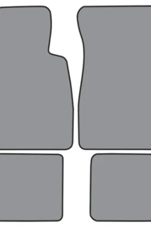 Warranty Included Floor Mats for 1963-1965 Mercury Comet 2DR/4DR Hardtop/Sedan 4pc (FM36F FM18R)