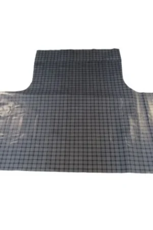 Price Cut Trunk Floor Mat Cover for 1967-1968 Dodge Polara Monaco Vinyl Gray Herringbone