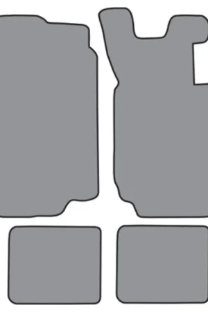 Floor Mats for 1982-1988 BMW 528e Pattern Cutpile Complete 4Pc Deal