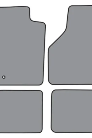 Must Have Floor Mats for 2006-2008 Dodge Ram 1500 Mega Cab Crew Cab Style 4pc (FM297F FM18R)