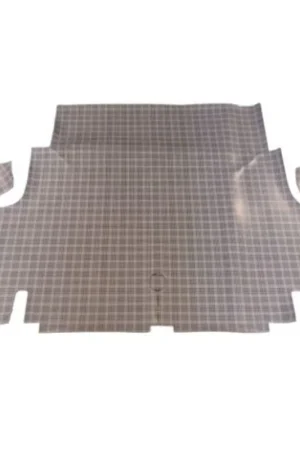 Trunk Floor Mat Cover for 65-66 Ford Mustang 2DR Coupe & Convertible Small Plaid Crafted