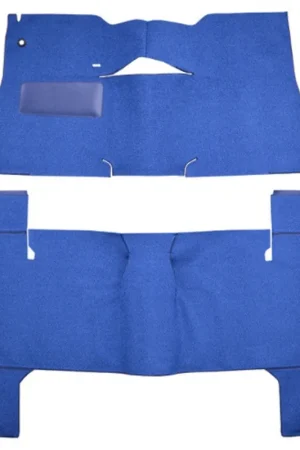 Carpet for 57 Chevrolet Bel Air Nomad 2DR Wagon Bench Seat Pass Area Loop Clearance