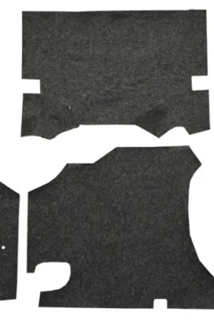 Discount Trunk Mat for 1958 Pontiac Bonneville Convertible Molded TM Felt Complete 3Pc