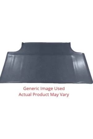 Hassle-Free Returns Trunk Floor Mat Cover for 1974 Dodge Coronet 2-Door Hardtop Vinyl Gray Plaid