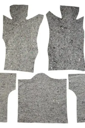 Grab Now Carpet for 1963-1964 Chevrolet Corvette Molded Jute Complete Pad Kit 5Pc