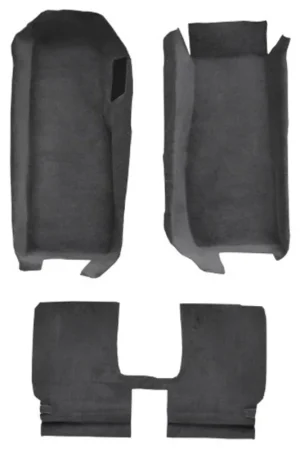 One Day Deal Carpet for 05-13 Chevy Corvette Convertible Front w/Riser w/Pad Cutpile
