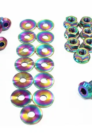 Bulk Order Dress Up Bolts Titanium Hardware Engine Bay Kit (True Burned) - 2008-2014 Subaru WRX / STI