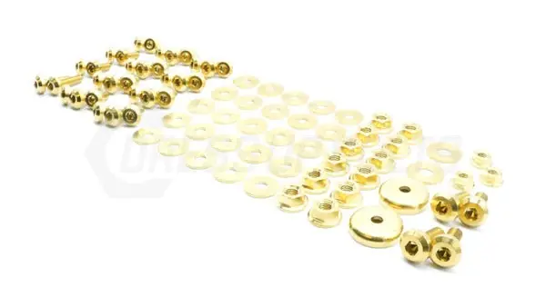 Dress Up Bolts Stage 1 Titanium Hardware Engine Bay Kit (Gold) - 2022-2024 Subaru BRZ / Toyota GR86 Buy Direct