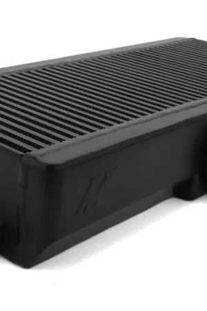 Budget Mishimoto Performance Top Mount Intercooler Kit (Black with Blue Hose) - 2015-2021 Subaru STI / 2008-2014 Impreza