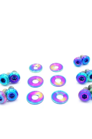 Dress Up Bolts Titanium Hardware Trunk Kit (True Burned) - 2013-2016 Scion FR-S / 2013-2020 Subaru BRZ / 2017-2019 Toyota 86 Authentic