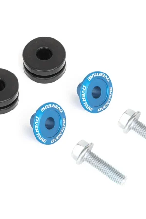 Time-Limited Overtake Top Mount Intercooler Isolator Bushings - Blue - Subaru Models (Inc. 2002-2025 Subaru WRX / STI)