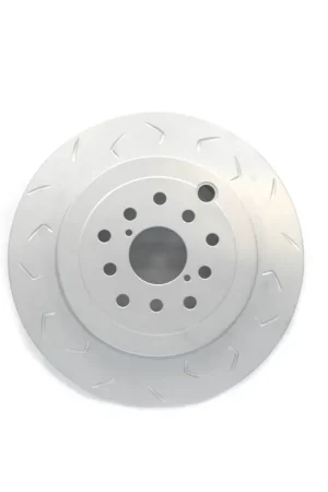 Express Delivery FactionFab V2 Dual Drilled 5x100/114 Slotted Rear Rotor - 2004-2007 Subaru STI