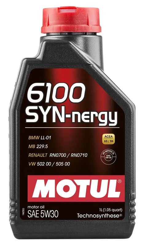 Authentic Motul 6100 Syn-Nergy Engine Oil - Universal