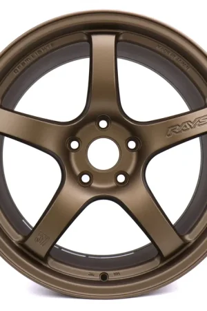 Crafted Rays Gram Lights 57CR Bronze 18x9.5 +38 5x114.3 (Single Wheel) - 2015-2024 Subaru WRX / 2015-2021 STI / 2019-2024 Forester