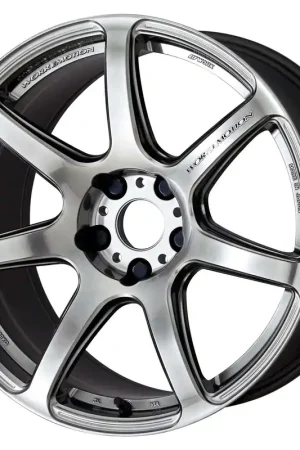 Work Wheels Emotion T7R Deep Concave GT Silver 18x9.5 +22 5x114.3 (Single Wheel) - 2015-2024 Subaru WRX / 2015-2021 STI / 2019-2024 Forester Original