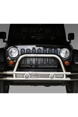 Rugged Ridge 3-In Front Tube Bumper Stainless 07-18 Jeep Wrangler Hot Picks