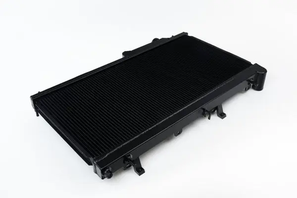 Limited Time CSF 08-15 Subaru Impreza WRX/STI 1-Row 31mm High-Performance Aluminum Radiator - Black
