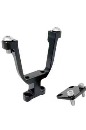 Torque Solution Subaru STI 04-22 Coolant Expansion Tank Pedestal - Black No Minimum Order