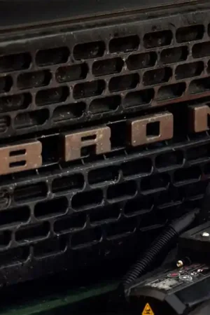 Ford Racing 2021+ Bronco Grille Lettering Overlay Kit - Bronze Hassle-Free Returns