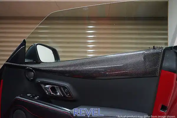 Revel GT Dry Carbon Door Trim Cover 2020 Toyota GR Supra - 2 Pieces Cheap