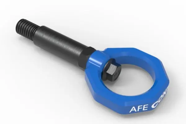 aFe Control Front Tow Hook Blue BMW F-Chassis 2/3/4/M Weekend Sale