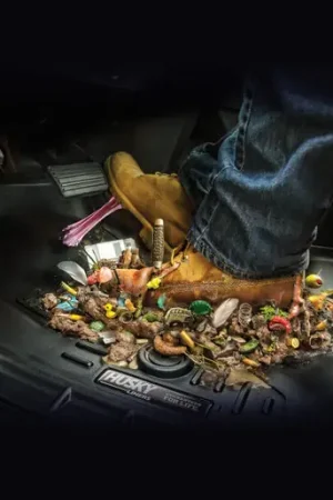 Husky Liners 2023 Chevrolet Colorado/GMC Canyon WeatherBeater Front & 2nd Seat Floor Liners - Black Money Back Guarantee