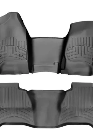 WeatherTech 15-16 Ford Transit 150/250/350/Cargo Van Vinyl Front FloorLiner - Black Direct From Factory