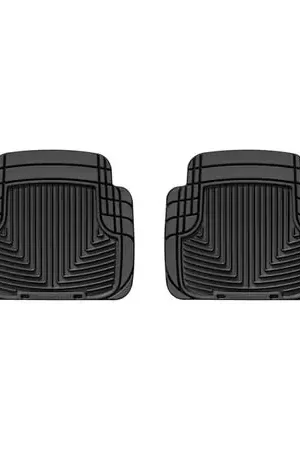 Seasonal Sale WeatherTech 99 BMW M3 Convertible Rear Rubber Mats - Black