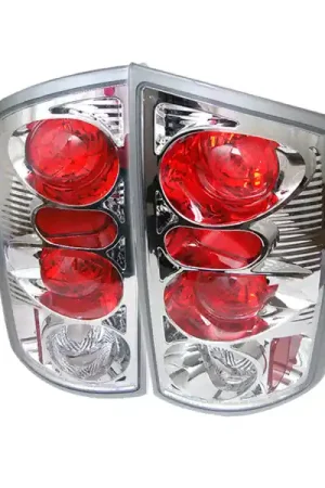 Spyder Dodge Ram 02-06 1500/Ram 2500/3500 03-06 Euro Style Tail Lights Chrome ALT-YD-DRAM02-C Fast Shipping