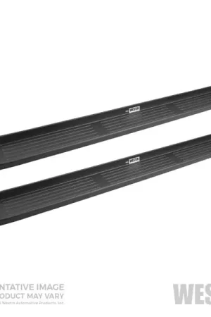 Westin Molded Step Board Unlighted 72 in - Black Viral