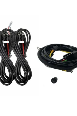 Grab Now KC HiLiTES Platform One Profile SideCast 4-Light Wiring Kit for 03-23 Lexus GX/Toyota LC