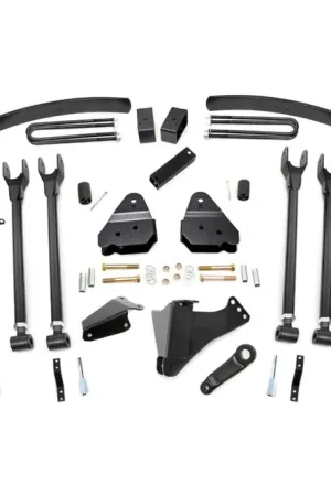 6 Inch Lift Kit | Gas | 4 Link | No OVLDS | C/O Vertex | Ford F-250/F-350 Super Duty (05-07) Same Day Shipping