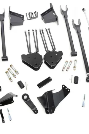 Modern 8 Inch Ford 4-Link Suspension Lift Kit w/N3 Shocks 05-07 F-250/350 4WD Diesel Rough Country