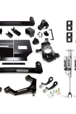 Cognito 20-24 Chevy/GMC Silv/Sierra 2500/3500 HD 2WD/4WD 4in Perf Lift Kit w/ Fox PSRR 2.0 Shocks Final Sale