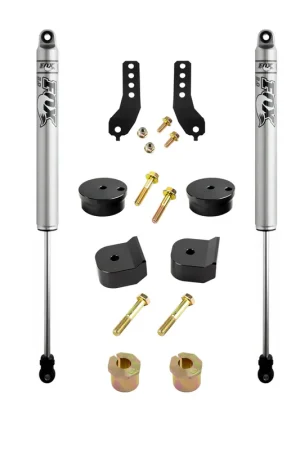 KRYPTONITE FORD SUPER DUTY F250/F350 STAGE 1 LEVELING KIT WITH FOX SHOCKS 2017-2025 Free Shipping