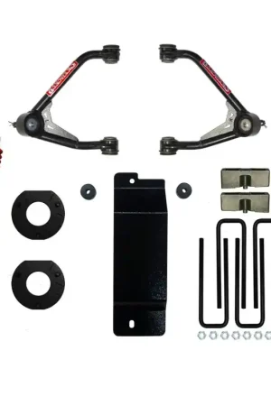Viral Skyjacker 2017-2018 GM 1500 4WD 3.5-4in UCA Lift Kit w/Rear Hydro 7000 Shocks
